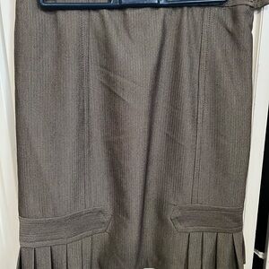 Elegant Brown Skirt
